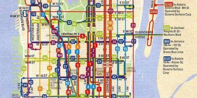 Mta Express Bus Map - Ny Mta Bus Map (new York - Usa)