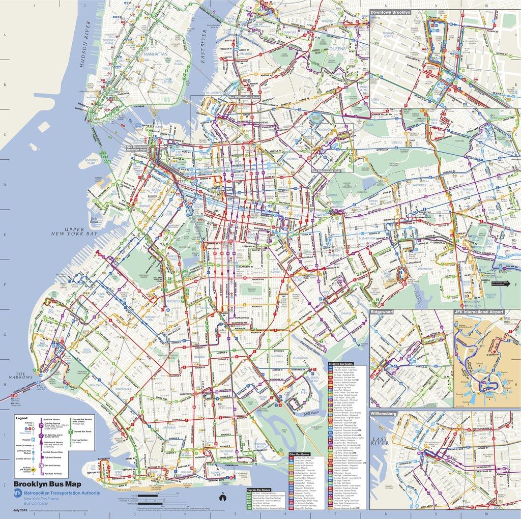 MTA Long Island Bus Map