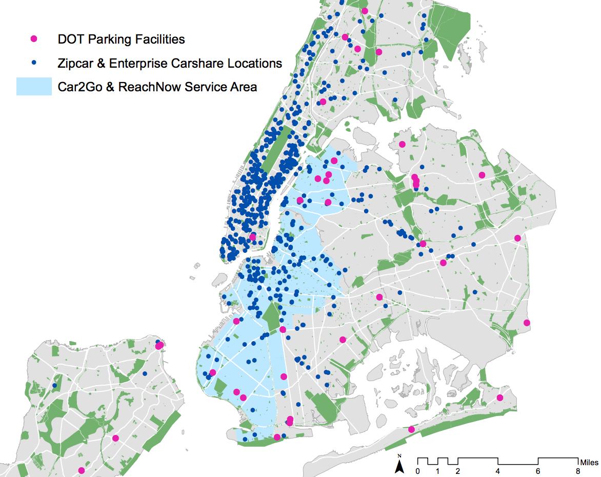 Nyc Dot Parking Map Nyc Dot Map New York Usa