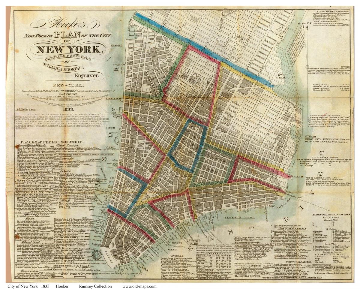 New York historical maps