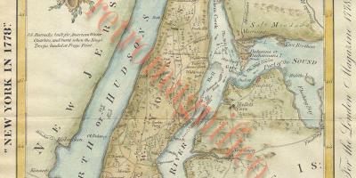 Antique NYC maps