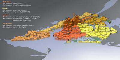 3d map of NYC