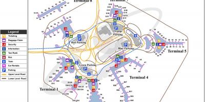 Newark nj airport map